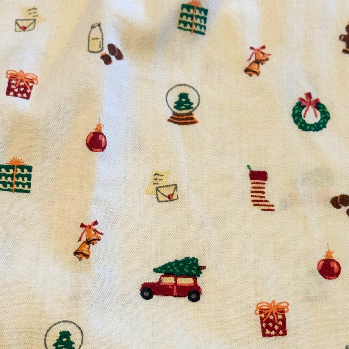Petite Plume Christmas Print Nightgown Size Girls 8