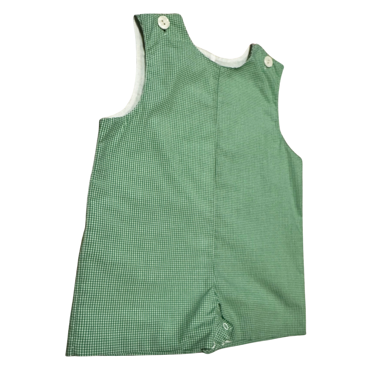 Remember Nguyen Green Gingham Shortall Size Boys 2T
