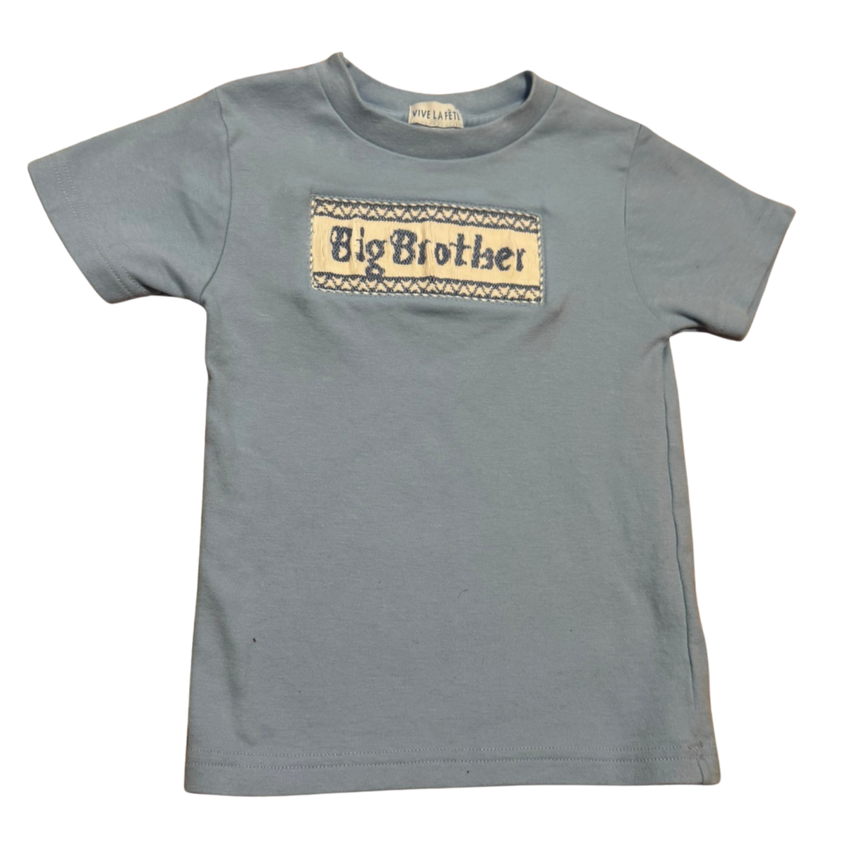 Vive La Fête "Big Brother" Embroidered Tee Size Boys 4T