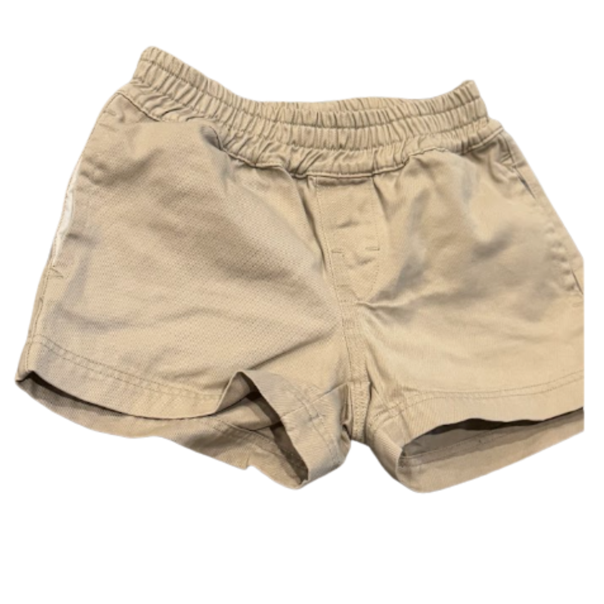 The Beaufort Bonnet Company Khaki Twill Pull-On Shorts Size Boys 2T