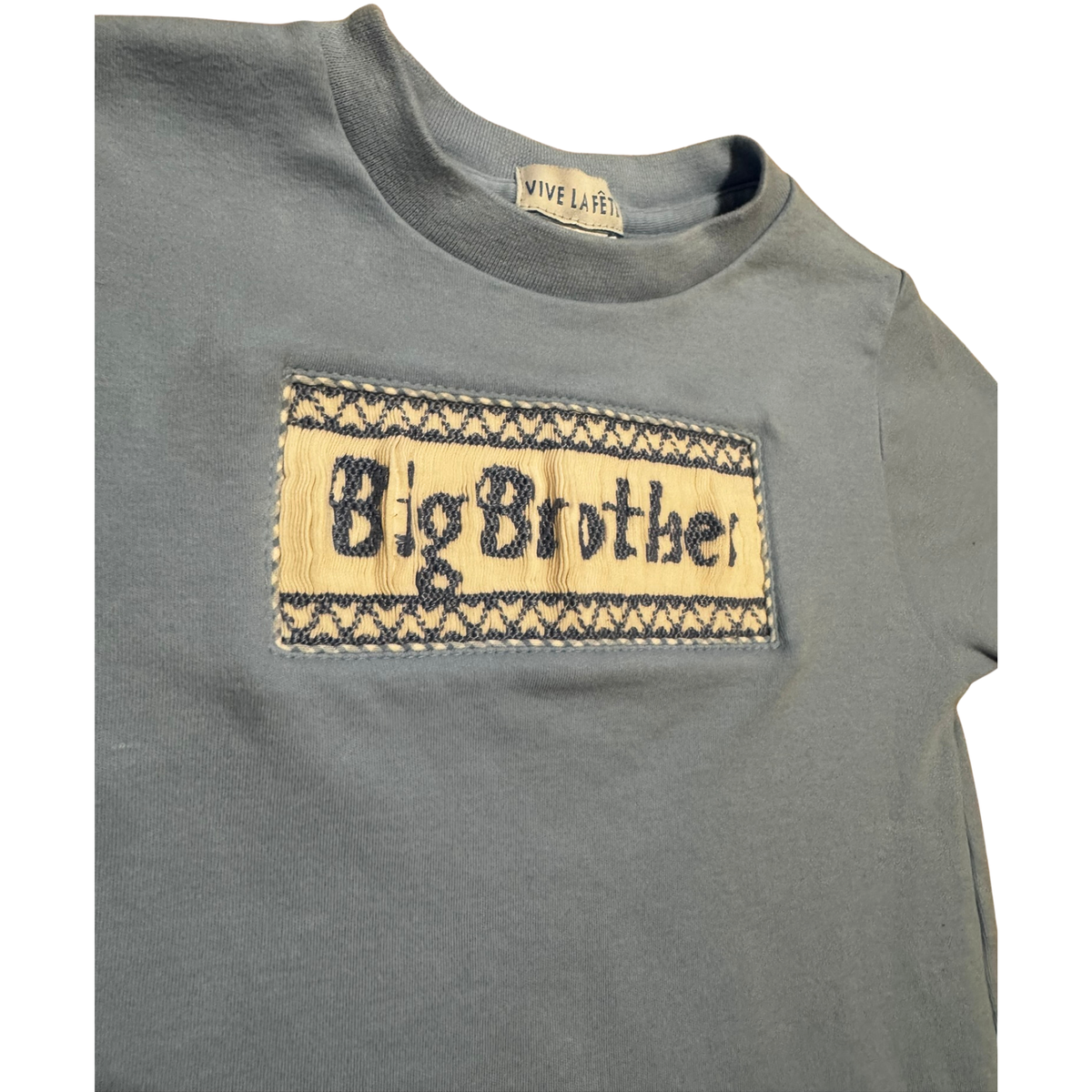 Vive La Fête "Big Brother" Embroidered Tee Size Boys 4T