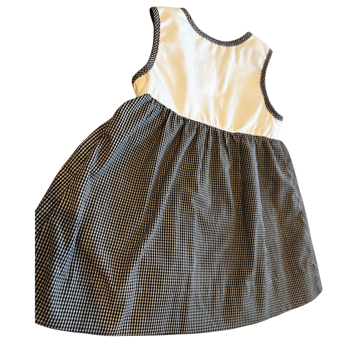 Smocktions New Orleans Saints Gingham Dress Size Girls 12M