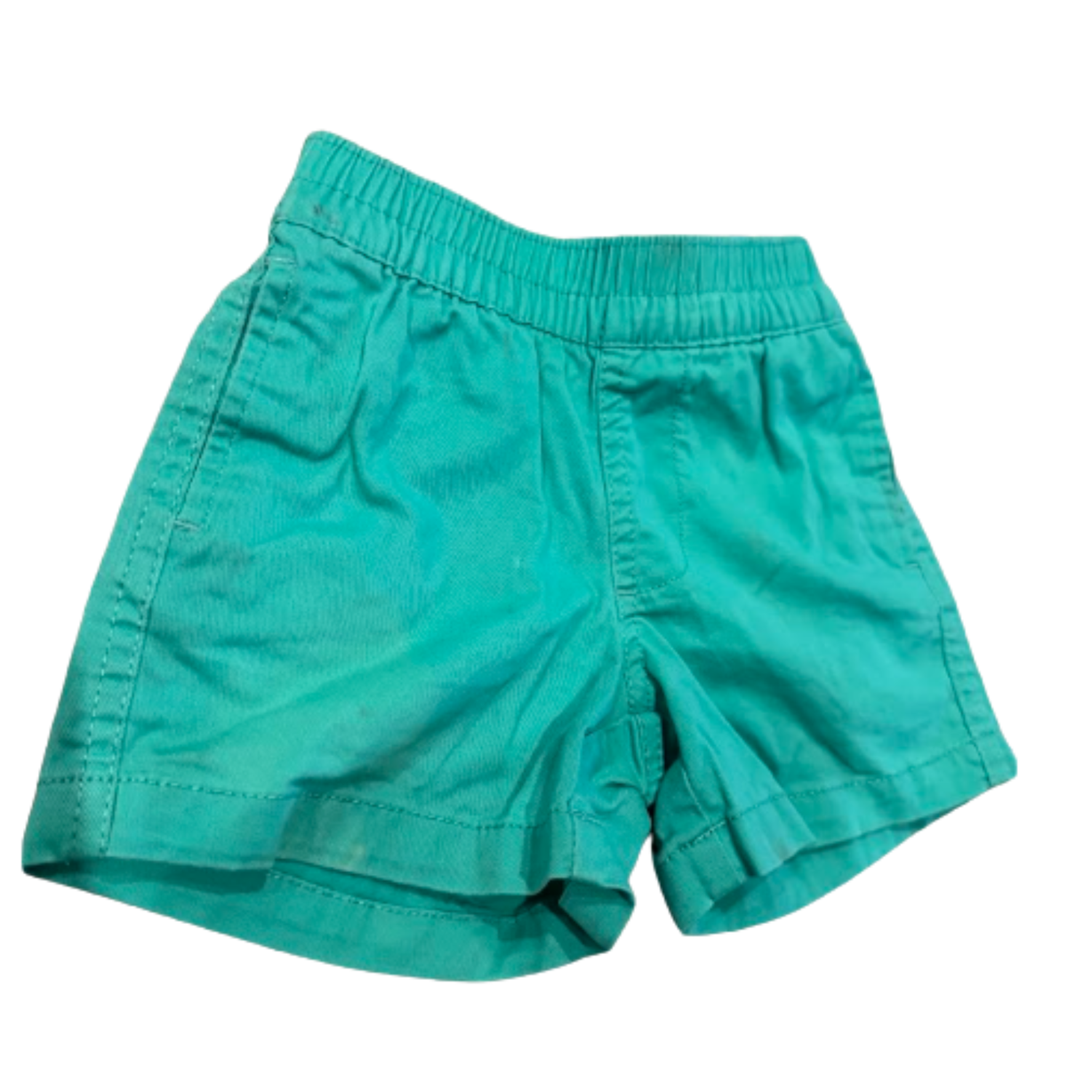 Properly Tied Teal Pull-On Shorts Size Boys 24 Months