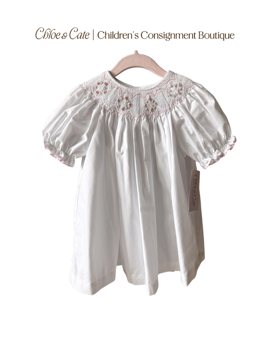 Petit Bebe Hand Smocked Top 4T