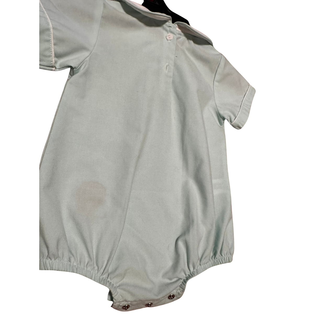 Sweet Dreams Turkey Embroidered Bubble Romper Size Boys 12M