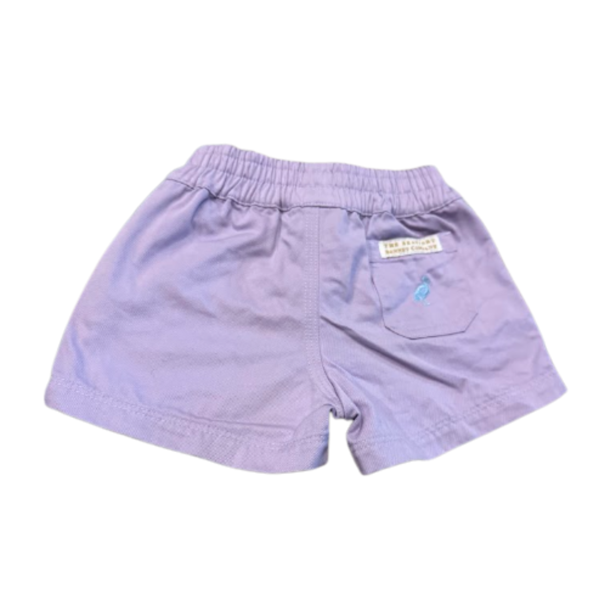 The Beaufort Bonnet Company Lavender Twill Pull-On Shorts Size Boys 18-24M