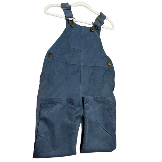 Little English Blue Corduroy Overalls Size Boys 4T