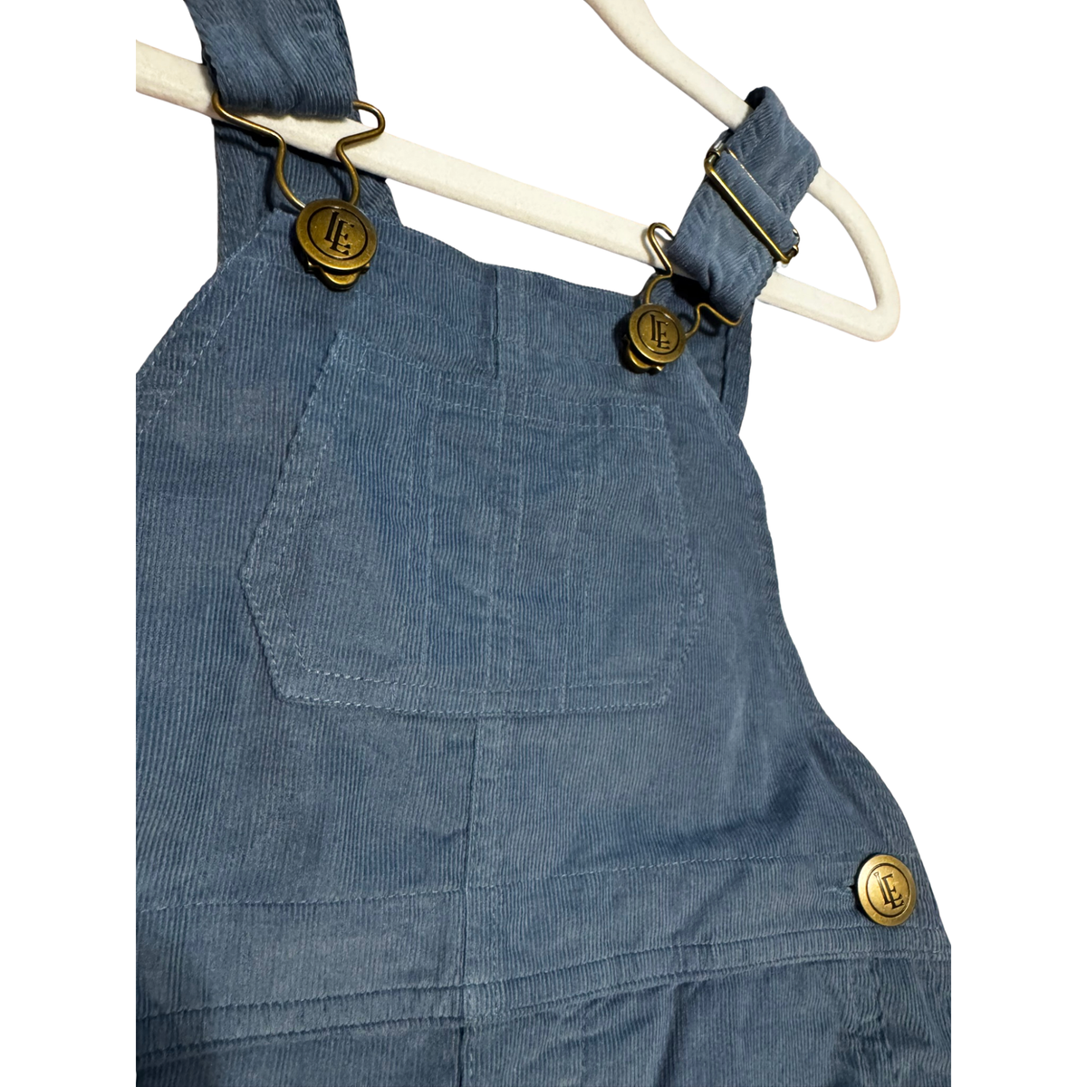 Little English Blue Corduroy Overalls Size Boys 4T
