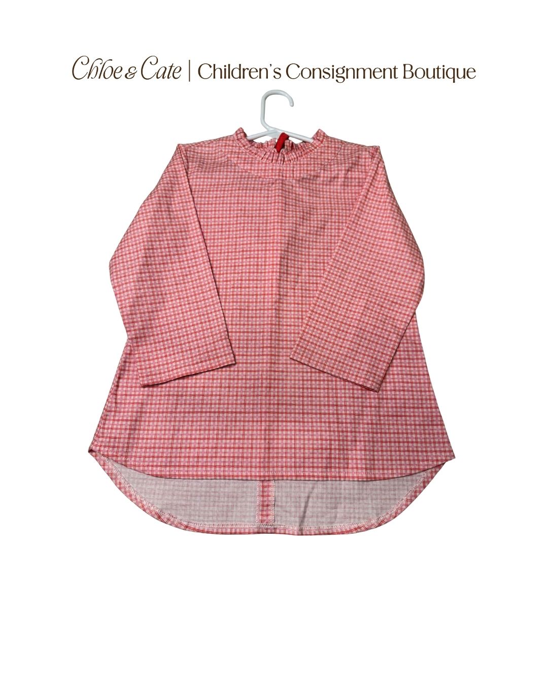 Girls Peggy Green Tunic Size 7