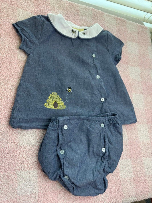 Boys Pixie Lillie Custom Diaper Set Size 6m