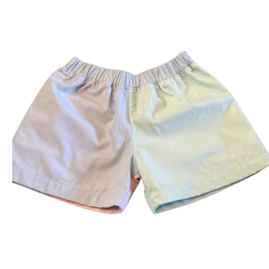 The Beaufort Bonnet Company Pastel Colorblock Pull-On Shorts Size Boys 18-24 Months