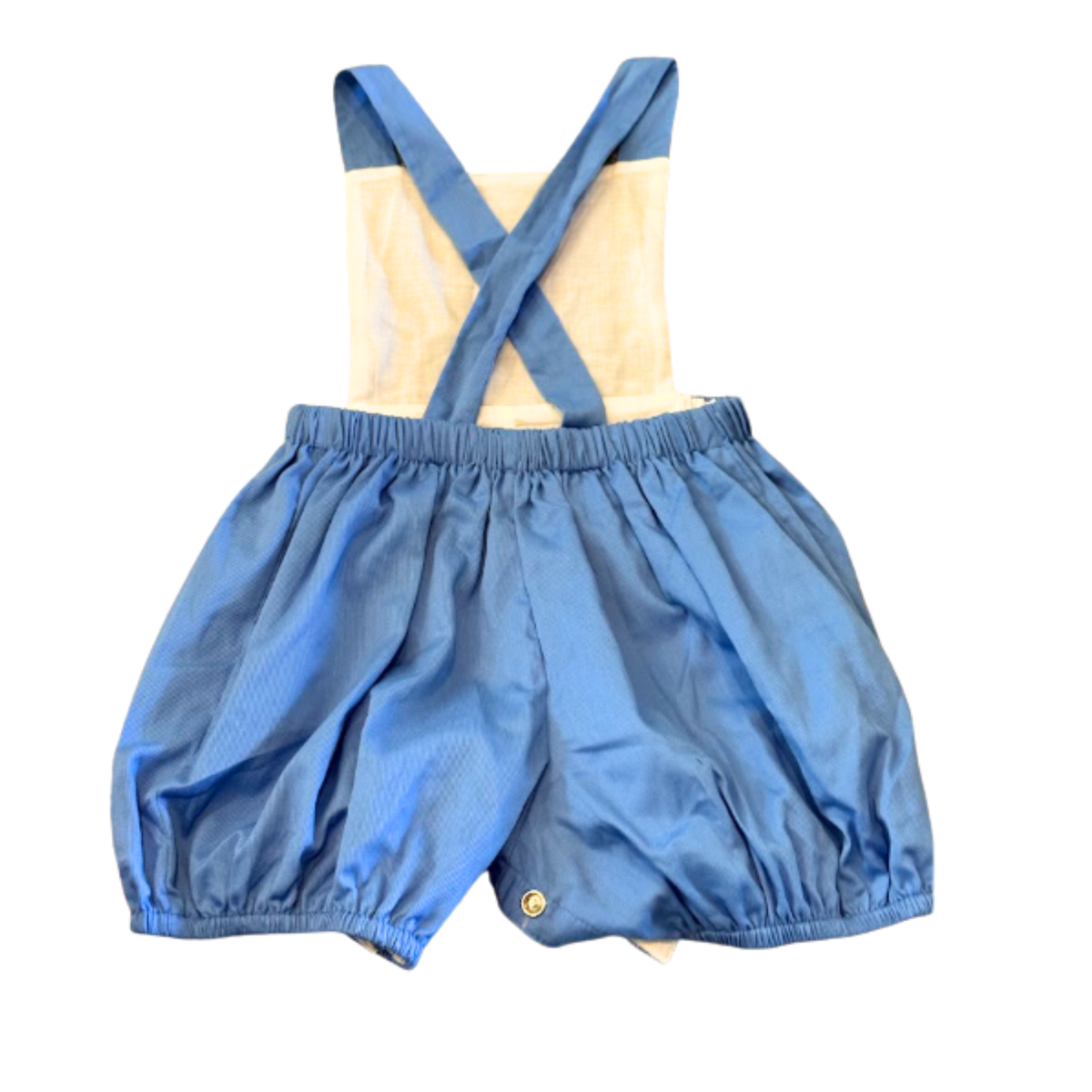 Remember Nguyen Blue Crossback Sunsuit Bubble Size Boys 18M