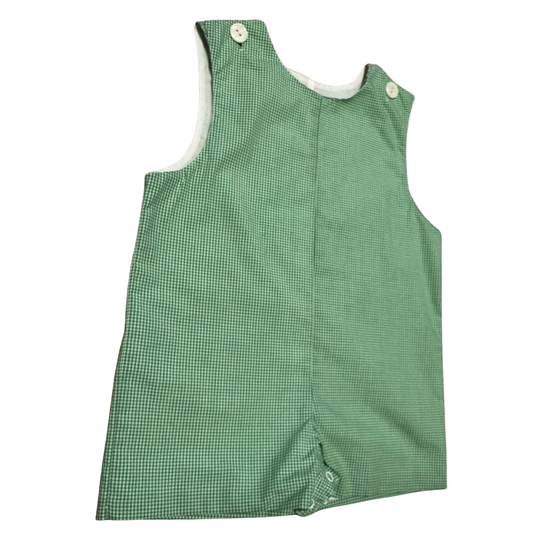 Remember Nguyen Green Gingham Shortall Size Boys 2T