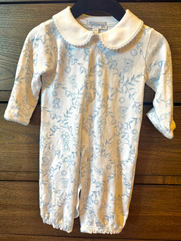 Nellapima Long Sleeve Footed Infant Pajama Romper