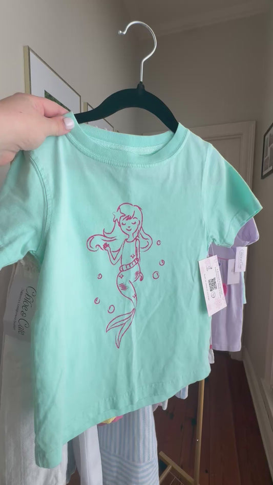 Mustard Ketchup Kids Mermaid Tee Size xxs